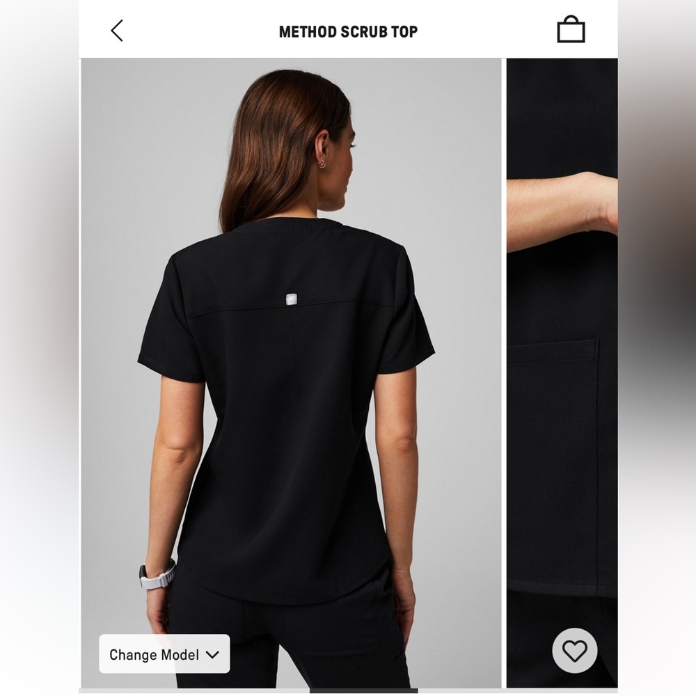 Fabletics Scrub Top - image 2